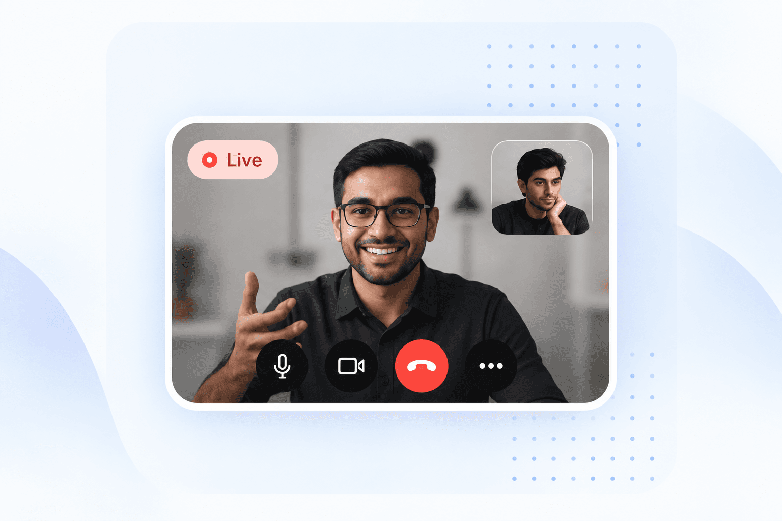 A live 1:1 video session between a mentor and a founder