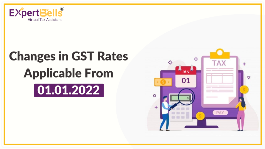 Changes in GST Rates Applicable From 01.01.2022